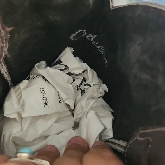 Cabelas Brown Leather Western Cowboy Boots - Men - Picture 3 of 7